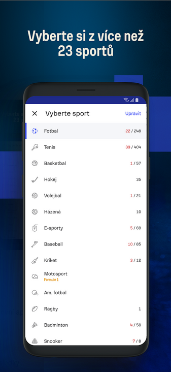 Sofascore - Sports Live Scores 6.16.5 (Unlocked) CZ + SK