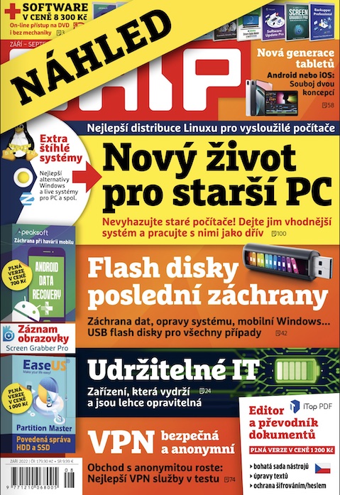 Stiahni si Knihy a Časopisy Chip (09/2022)(CZ)