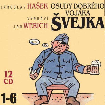 Stiahni si Mluvené slovo Jan Werich - Osudy dobrého vojáka Švejka Komplet (2004)(CZ)[opus 64kbps]