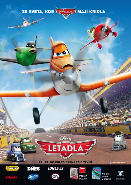 Stiahni si Filmy Kreslené Letadla / Lietadla / Planes DVDRip (2013)(CZ/SK/EN) 60fps = CSFD 58%