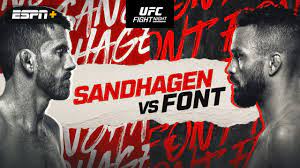 Stiahni si Sport UFC on ESPN 50: Sandhagen vs. Font / Prelims & Main Card [05.08.2023, MMA, IPTV/1080p/50fps