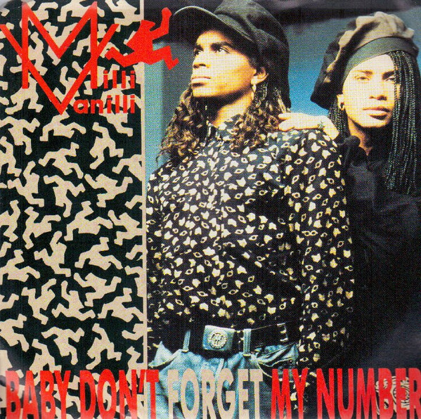 Stiahni si Hudba Milli Vanilli - Baby Don't Forget My Number (Maxi CD Single, Promo) (1989)[FLAC]