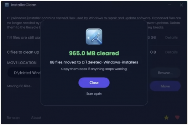 Stiahni si Programy InstallerClean 3.0.0