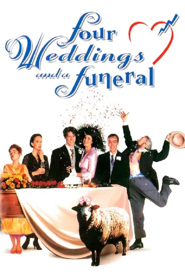 Stiahni si Filmy CZ/SK dabing Čtyři svatby a jeden pohřeb / Four Weddings and a Funeral (1994)(CZ/EN)[1080p][HEVC] = CSFD 72%