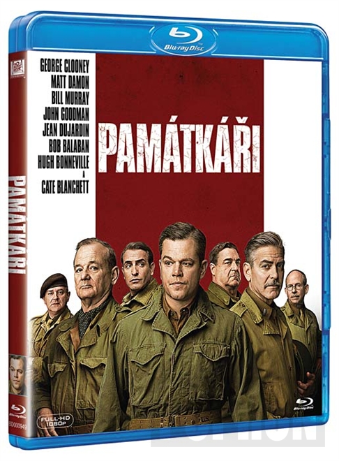 Stiahni si HD Filmy Pamatkari / The Monuments Men (2014)(CZ)[720p] = CSFD 58%