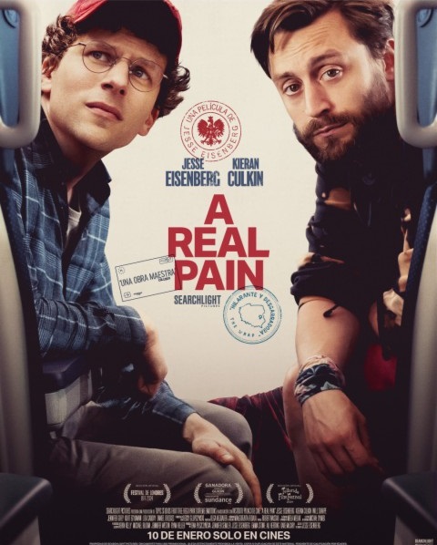 Stiahni si Filmy s titulkama A Real Pain (2024)(ENG) [AVC][1080p] = CSFD 71%