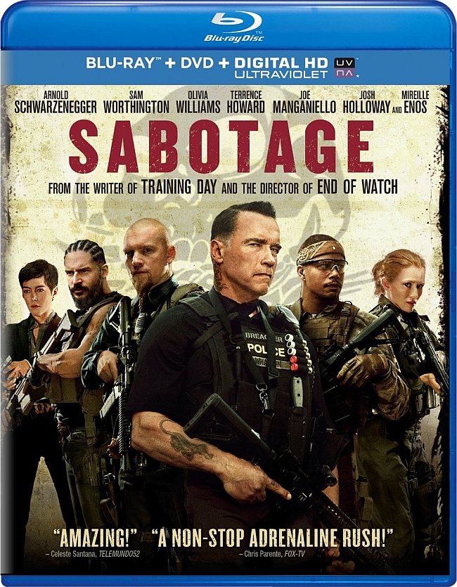 Stiahni si Filmy DVD Sabotaz / Sabotage (2014)(CZ/EN) = CSFD 59%