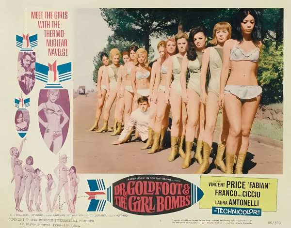 Stiahni si HD Filmy Dr. Goldfoot a jeho sexbomby / Dr. Goldfoot and the Girl Bombs (1966)(CZ/EN)[1080p] = CSFD 47%