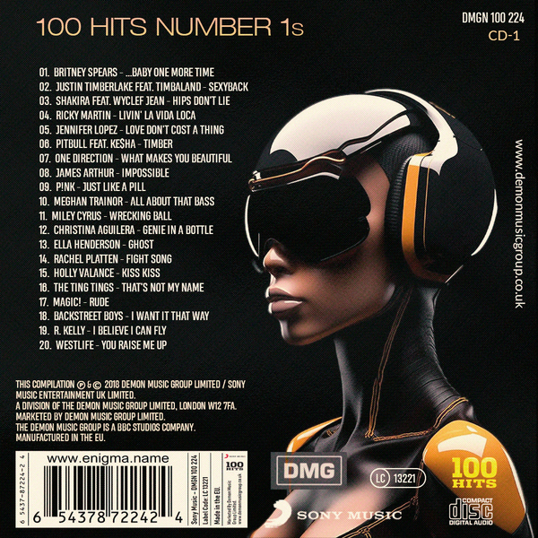 Stiahni si Hudba VA - 100 Hits Number 1s - (2018)