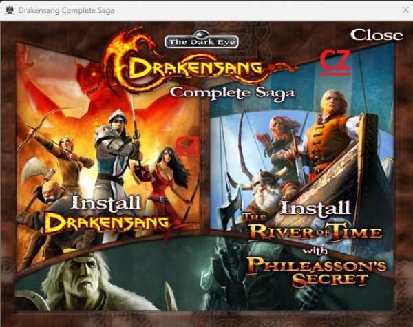 Stiahni si Hry na Windows Drakensang Complete Saga /EN+CZ