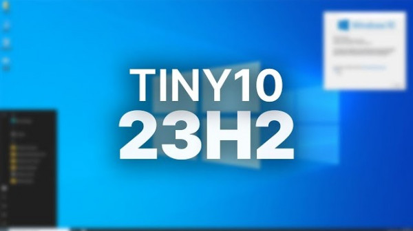 Stiahni si Ostatní Windows 10 - tiny10 23H2 (x64)  