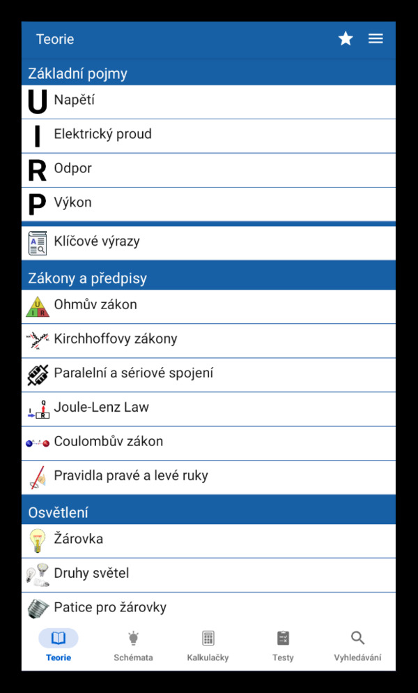 Stiahni si Mobil, PDA Learn Electrical Engineering 75.0 build 233 [Pro] CZ + SK