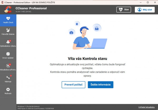 Stiahni si Programy CCleaner Professional Plus 6.34 Multilingual