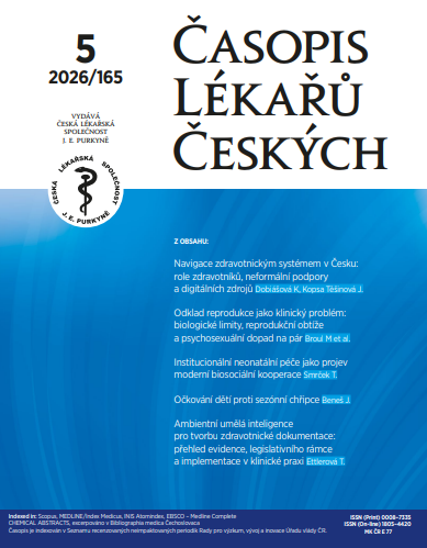 Stiahni si Knihy a Časopisy Časopis lékařů českých - (Číslo 5/2026)[PDF]