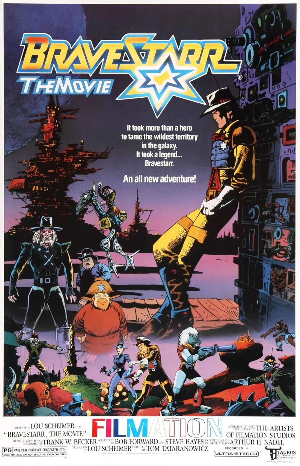 Stiahni si Filmy Kreslené Bravestarr: Legenda / Bravestarr: The Legend (1988)(CZ)[1080p] = CSFD 50%
