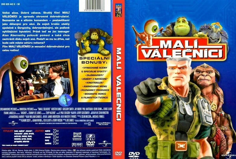 Stiahni si HD Filmy Mali valecnici / Small Soldiers (1998)(CZ/EN)[1080p][HEVC] = CSFD 61%