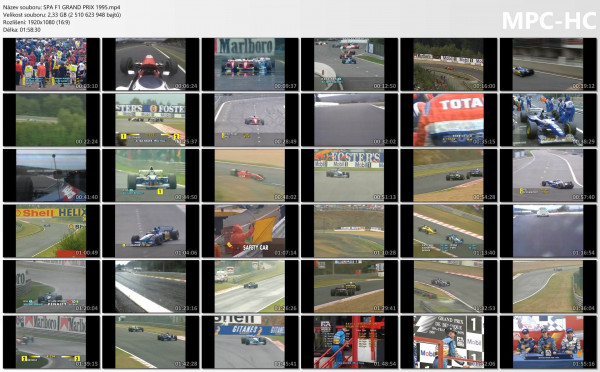 Stiahni si Sport SPA F1 GRAND PRIX 1995 (ENG 1080p)