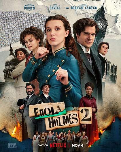 Stiahni si Filmy CZ/SK dabing  Enola Holmesova 2 / Enola Holmes 2 (2022)(CZ)[WebRip][1080p]