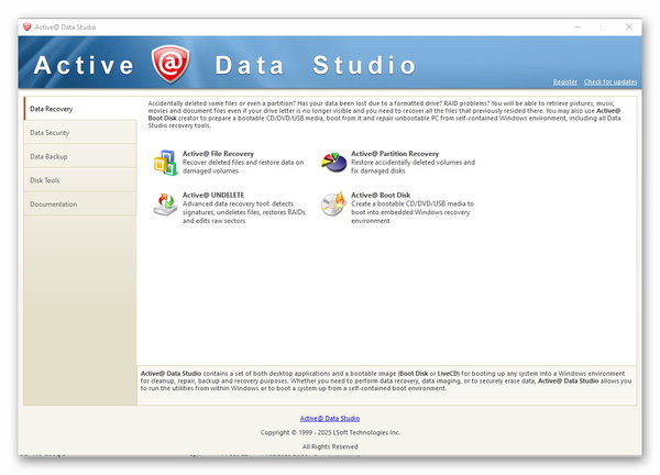 Stiahni si Programy Active Data Studio 25.1.7 (x64) portable