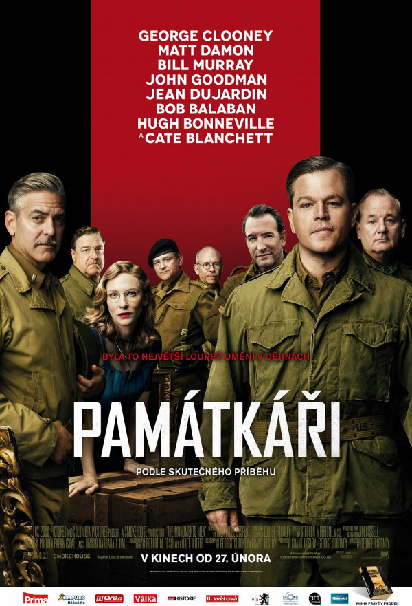 Stiahni si UHD Filmy Památkáři / The Monuments Men (CZ/EN)(2014)[2160p][WEB-DL] = CSFD 59%