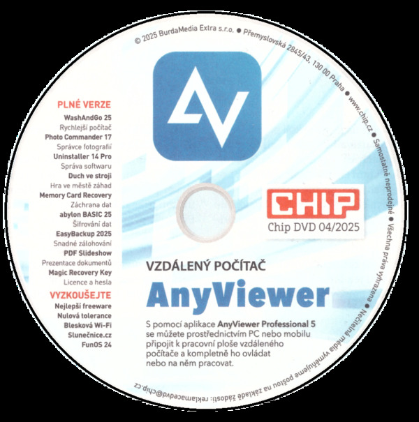 Stiahni si Programy CHIP 04/2025 (DVD)