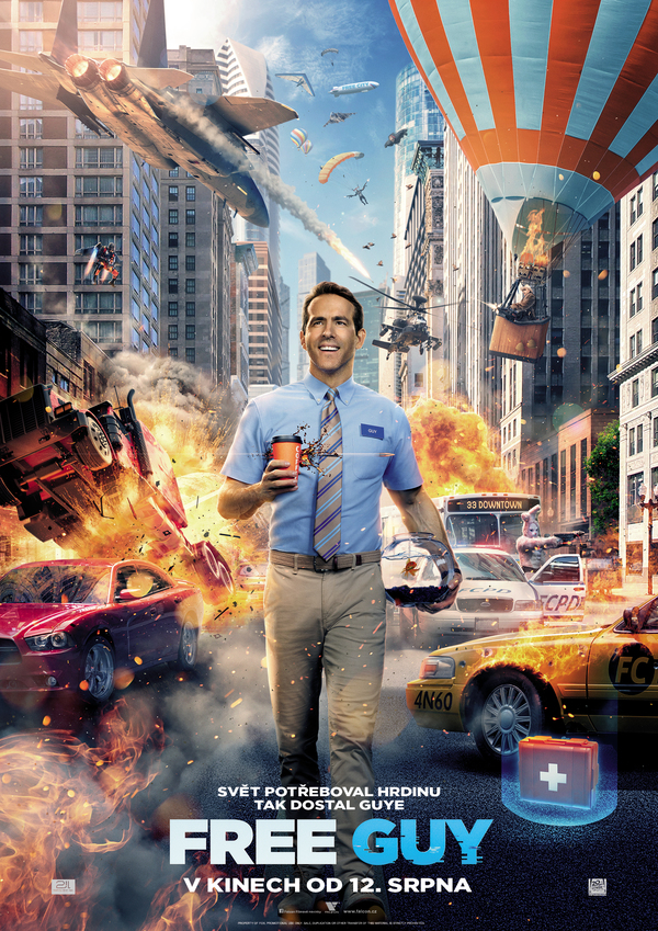 Stiahni si Filmy bez titulků Free Guy: Hra na hrdinu / Free Guy (2021)[WebRip] = CSFD 74%