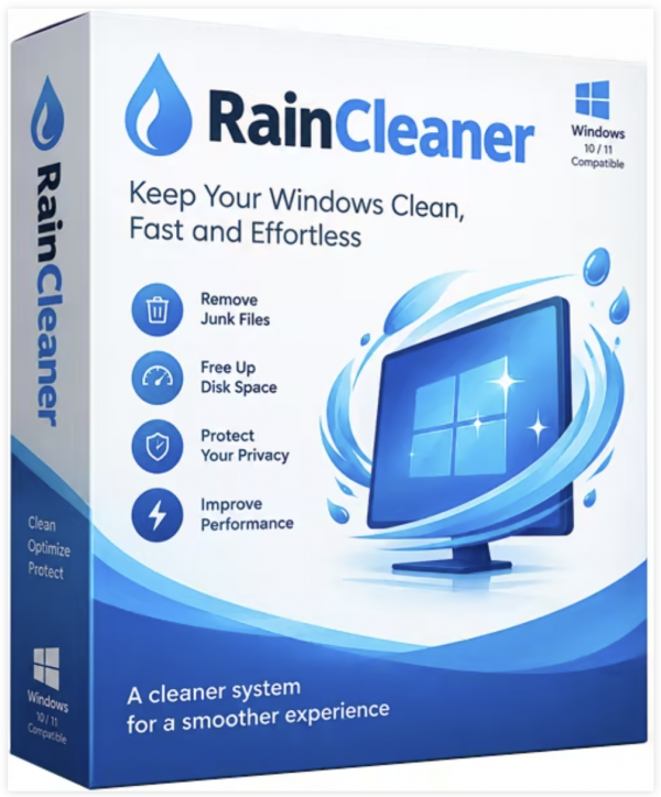 Stiahni si Programy Rain Cleaner Pro 2.13.1 CZ (x64)