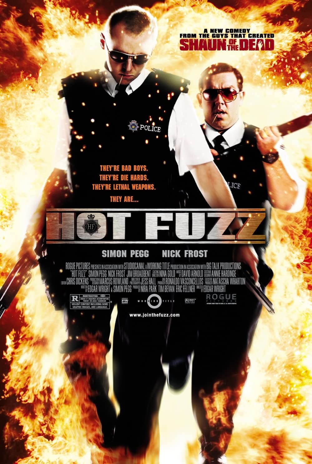 Stiahni si Filmy CZ/SK dabing Jednotka prilis rychleho nasazeni / Hot Fuzz (2007)(Remastered)(CZ/EN) = CSFD 79%