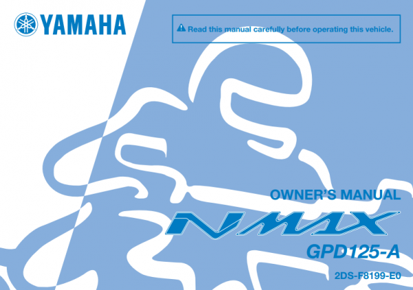 Stiahni si Knihy a Časopisy Yamaha Nmax 125-používatelská príručka (2015-2020)