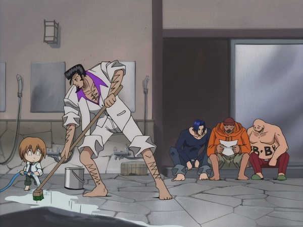 Stiahni si Seriál Král Šamanů / Shaman king E08 - Šaman motorkář (2001)(CZ/EN)[1080p][HEVC] = CSFD 73%