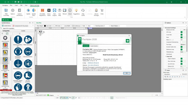 Stiahni si Programy Weise Fluchtplan 2026.0.0.12 (x32x64)