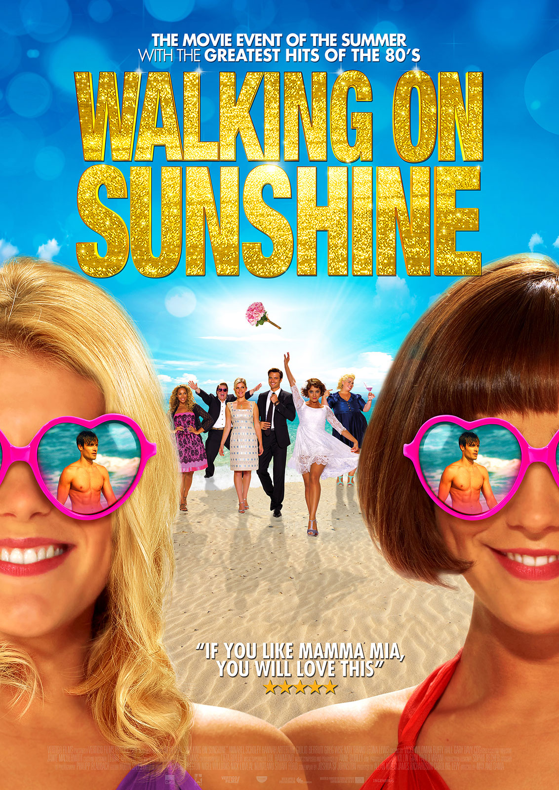 Stiahni si Filmy CZ/SK dabing Prazdniny / Walking on Sunshine (2014)(CZ)[TvRip] = CSFD 56%