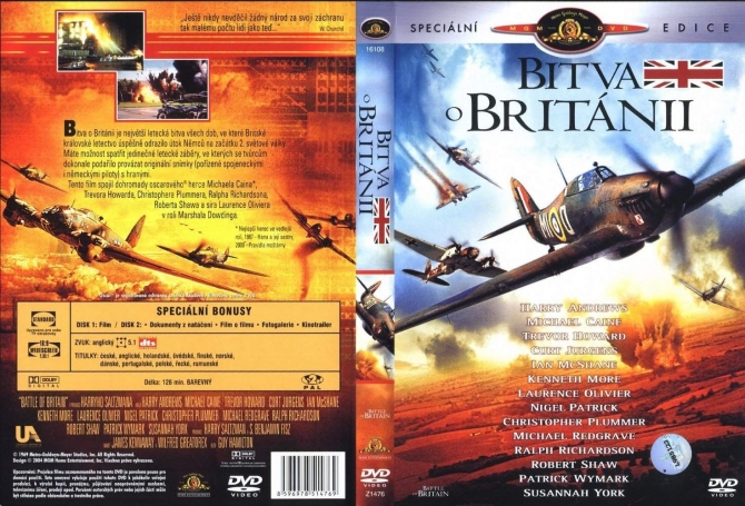 Stiahni si HD Filmy Bitva o Britanii / Battle of Britain (1969)(CZ/EN)[1080p] = CSFD 81%