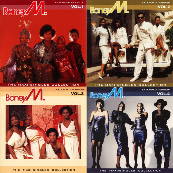 Stiahni si Hudba Boney M  - The Maxi Singles Collection Extended Versions Vol  1, 2, 3, 4 (2005-2006)[FLAC]