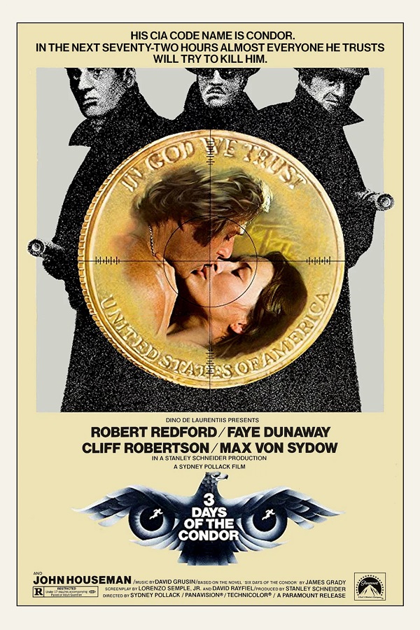Stiahni si Filmy CZ/SK dabing Tři dny Kondora / Three Days of the Condor (1975)(CZ/EN)[2160p][HDR10/DV][HEVC] = CSFD 83%
