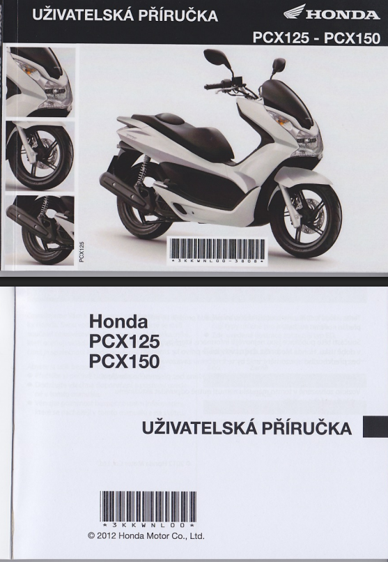 Stiahni si Knihy a Časopisy Honda PCX 125,150-užívatelská príručka (2012-2013)
