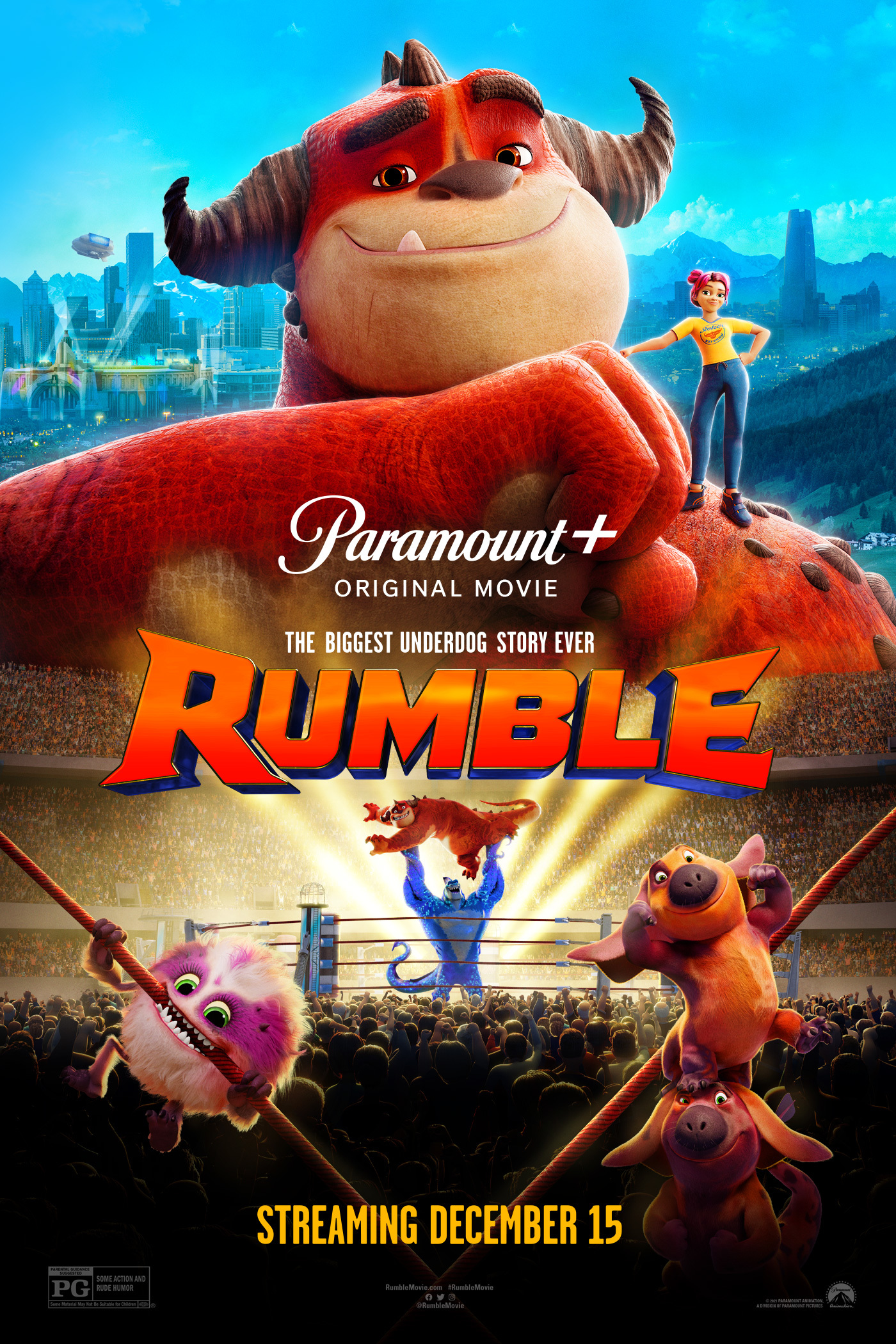 Stiahni si Filmy s titulkama  Rachot / Rumble (2021)[WebRip][1080p] = CSFD 59%