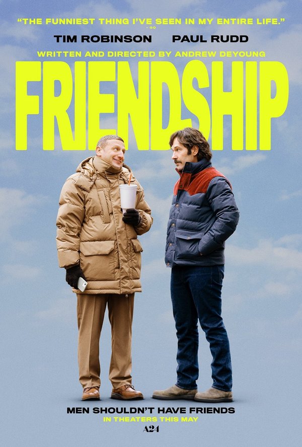 Stiahni si Filmy s titulkama  Friendship (2024)[1080p][WebRip] = CSFD 64%