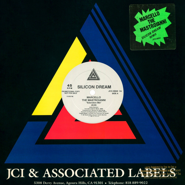 Stiahni si Hudba Silicon Dream - Marcello The Mastroianni (Remix)(12'' Single, Promo, a Allied Pressing)(1987)[WavPack]