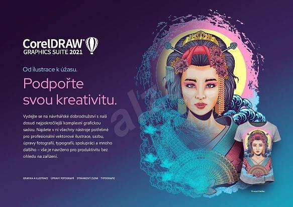 Stiahni si Programy CorelDRAW Graphics Suite 2021 CZ, aktivovany