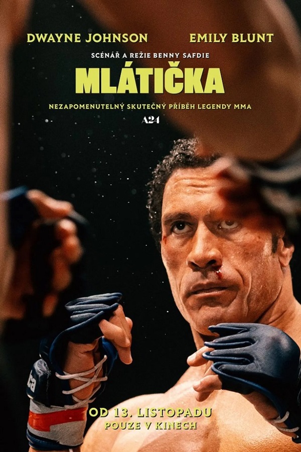 Stiahni si Filmy CZ/SK dabing Mlátička / The Smashing Machine (2025)(CZ/EN)[2160p][HDR10/DV][HEVC] = CSFD 58%