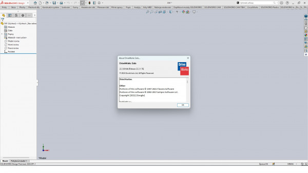 Stiahni si Programy DriveWorks Solo 22 SP2.1 (22.2.1.76) for SolidWokrs 2022-2025 (x64)