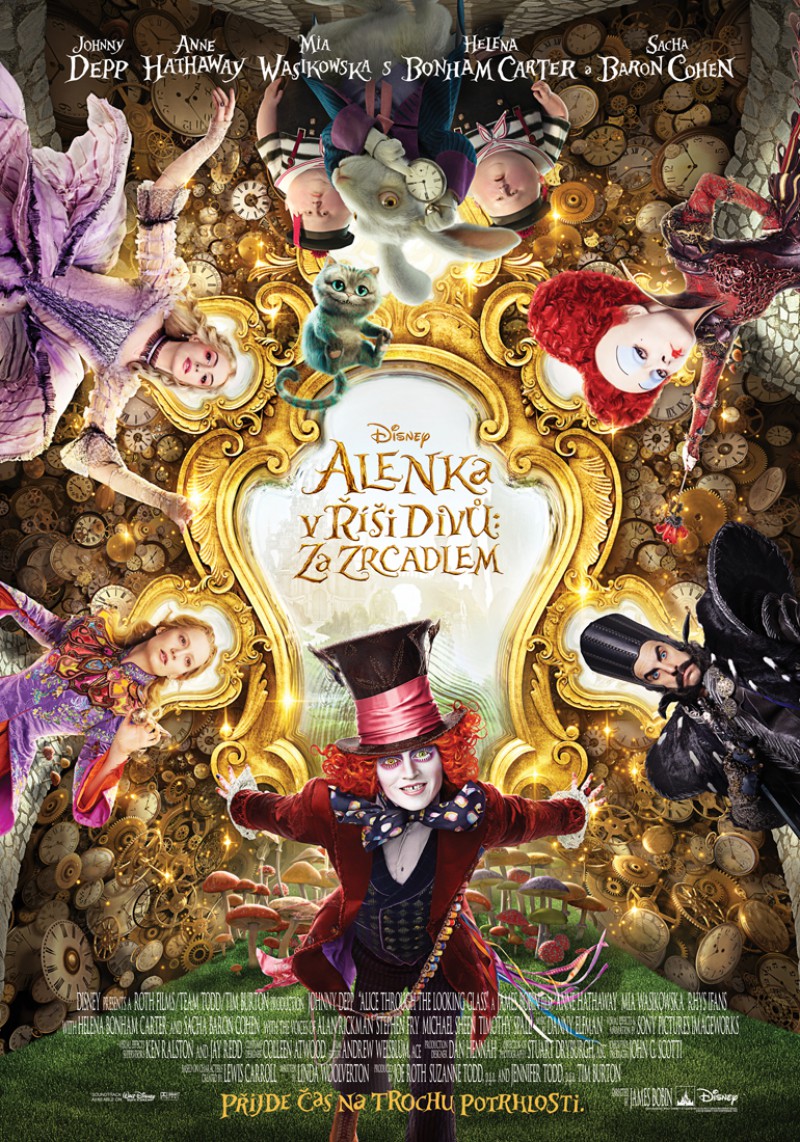 Alenka v risi divu: Za zrcadlem / Alice in Wonderland: Through the Looking Glass (2016)(CZ/EN)[3D Half-O/U][1080p] = CSFD 67%