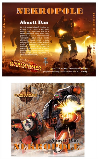 Stiahni si Mluvené slovo Abnett Dan - 03 Warhammer 40 000 - Gauntovi duchove - Nekropole (Fukung)(12h16m40s)