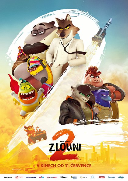 Stiahni si Filmy bez titulků Zlouni 2 / The Bad Guys 2 (2025)[2160p][WEB-DL][HDR10/DV][HEVC] = CSFD 80%