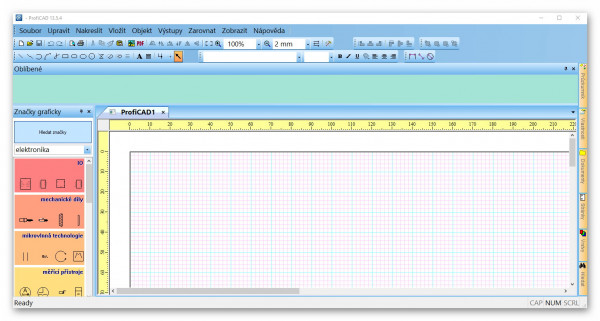 Stiahni si Programy ProfiCAD 13.5.4 CZ + SK (x32x64) portable