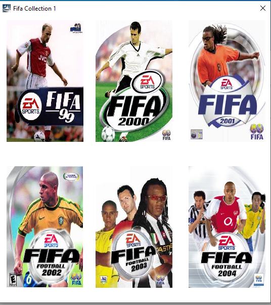 Stiahni si Hry na Windows Fifa (99,2000,2001,2002,2003,2004) PC 