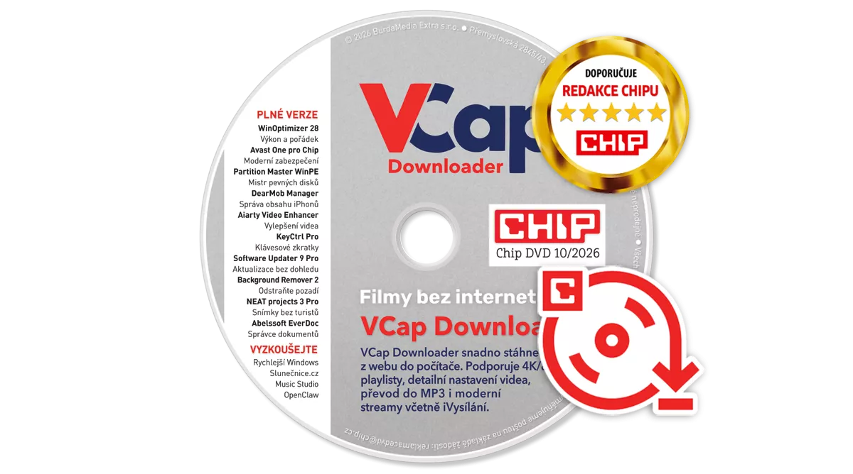 Stiahni si Programy Chip DVD (10/2026)(CZ)