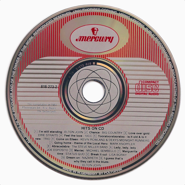 Stiahni si Hudba VA - Hits On CD (1984) FLAC