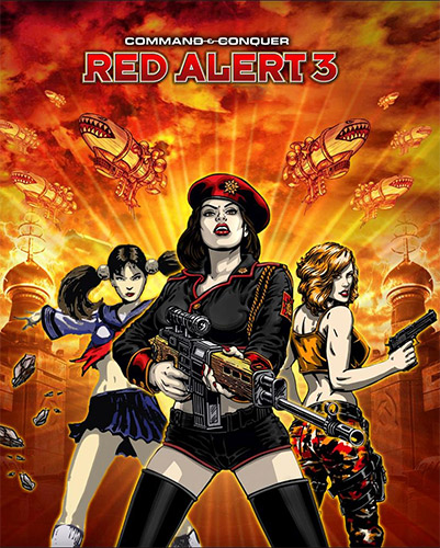 Stiahni si Hry na Windows Command & Conquer: Red Alert 3 + Uprising Add-on v1.12 (2009)(CZ)